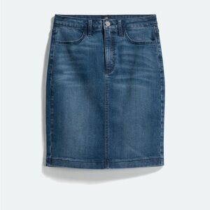 Just Black Frances Denim Skirt - Blue